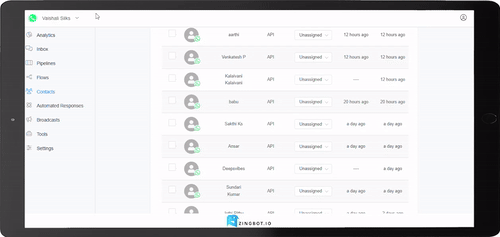 Contact Management Illustration